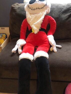 Nightmare Before Christmas Santa Jack Skellington 48" Jumbo